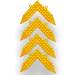 Panchdhatu Vastu Corner Angle Pyramids – Defect Neutralizer Set of 4