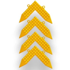 Panchdhatu Vastu Corner Angle Pyramids – Defect Neutralizer Set of 4